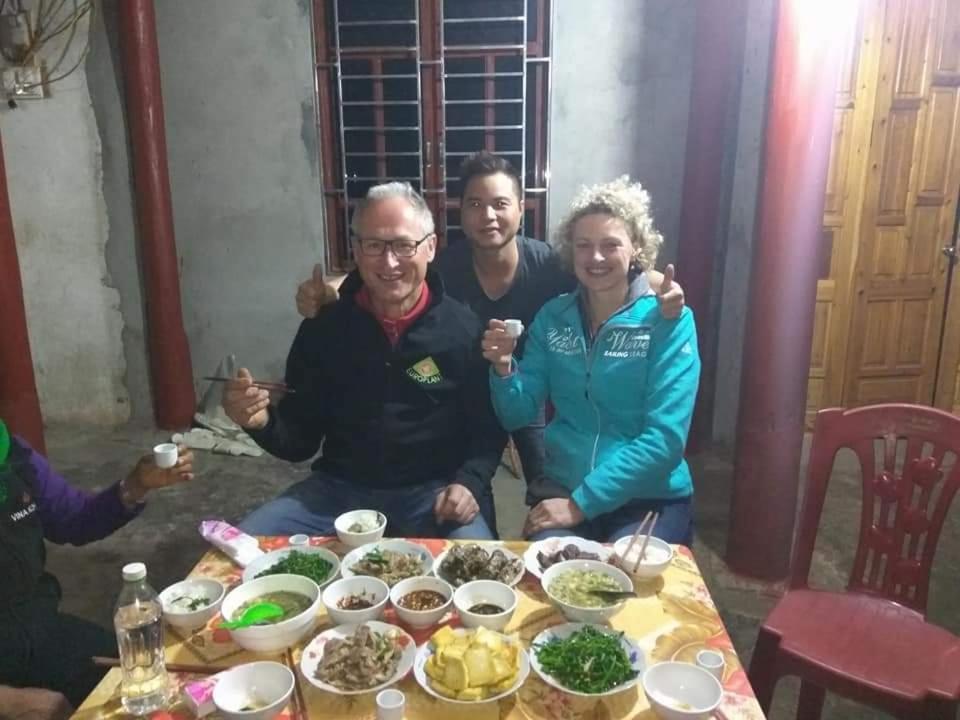 Homestay Mr Thien Bac Ha  Exteriör bild