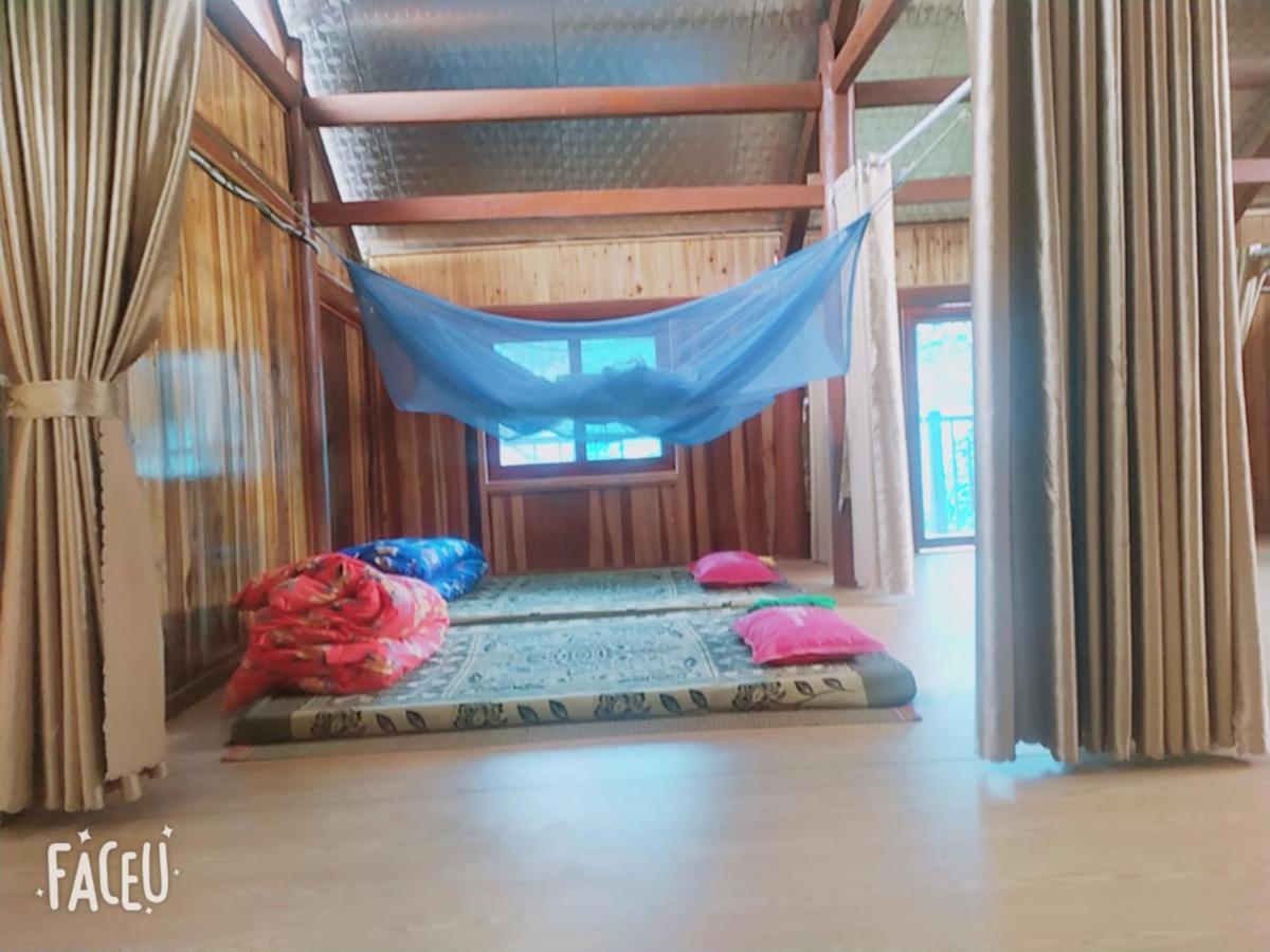 Homestay Mr Thien Bac Ha  Exteriör bild